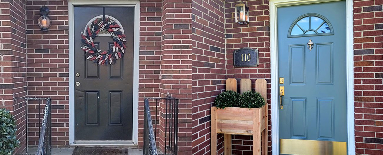 Weekend Project: Updating My Entry Door for Instant Curb Appeal | Van ...