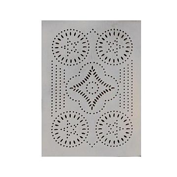 Restorers Star Pie Safe Tin Unplated Steelimage