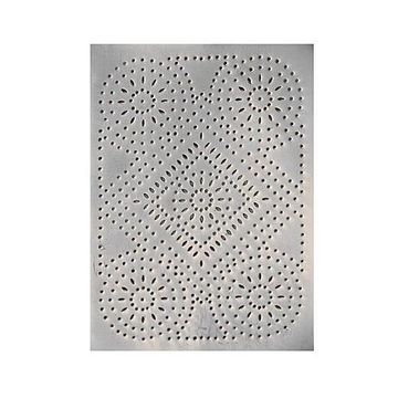 Restorers Diamond Pie Safe Tin Unplated Steelimage