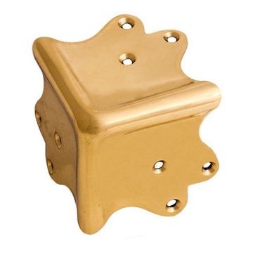 LG BRIGHT BRASS TRUNK CORNERimage