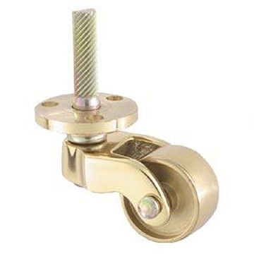 25MM UNLACQUERED BRASS CASTERimage
