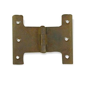 4 5/8 RUSTED&WAXED IRON H HINGEimage