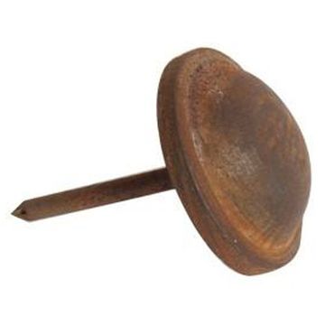 PK10  11/16 RUSTED IRON BUTTON NAILSimage