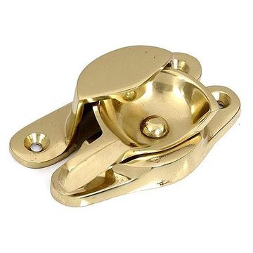 BRASS SASH LOCK (POLISHED & LACQUERED)image