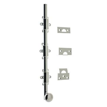 12POL CHROME HVY DUTY SURFACE BOLTimage