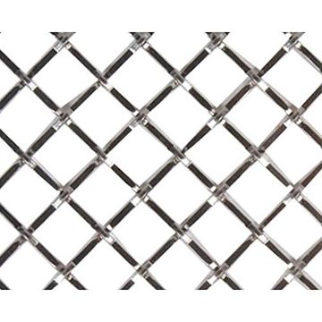 18X24 BRUSHED NICKEL GRILL 1/2 GRILLE OPENINGimage