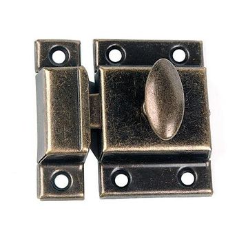 LG ANTQ BRASS CATCH STAMPED STEEL CONSTRUCTIOimage