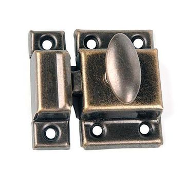 ANTQ BRASS CATCH--SMALL STAMPED STEEL CONSTRUCTIOimage