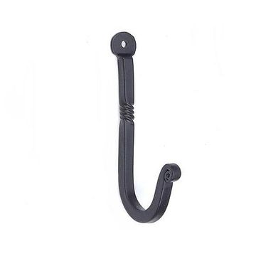 MATTE BLK POWDER COAT HOOK *WIDTH= 5/16*image