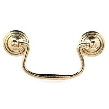 POLISHE BRASS 2 1/2 BORE HANDLE SETimage