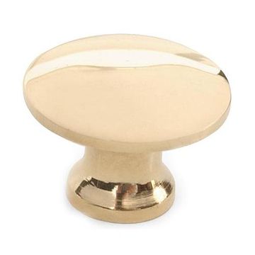 BRASS KNOB (3/4 DIA) 9/16 HIGHimage