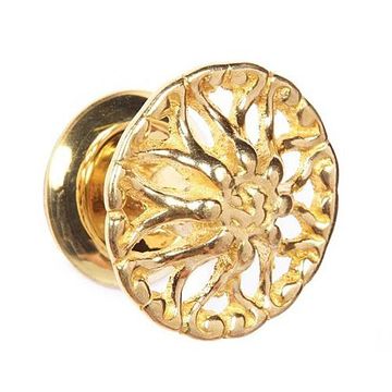 CAST BRASS ORNATE KNOBimage