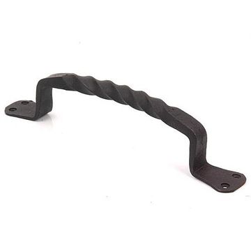 OIL BLKD IRON TWISTED PULL HANDLEimage