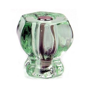 DEP GREEN 15/16 HEX GLASS KNOBimage