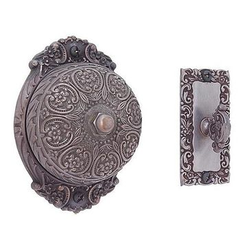 BRONZE TWIST DOORBELL W/ ORNATE DOMEimage