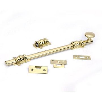 POL BR 8ORNAMENTAL BOLT W/2BARREL GUIDE/RD KNOBimage