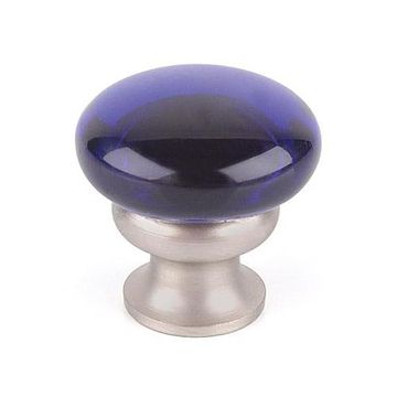 BN/TRANSPARENT COBALT MUSHROOM KNOBimage