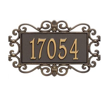 RONZE/GOLD STANDARD ONE LINE WALL PLAQUE    *DS*image