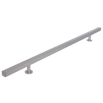 BRUSHED NICKEL 18 BAR PULL;S BRASS; 12 BOREimage