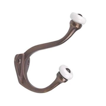 DOUBLE HOOK W/PORCELAIN KNOBimage