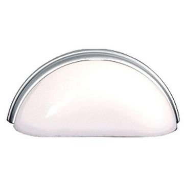 POL CHROME/WHITE BIN PULLimage