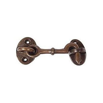 2 ANTQ BRASS CABIN HOOKimage