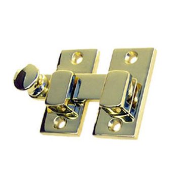 UNLAQUERED POL BRASS LATCH SETimage