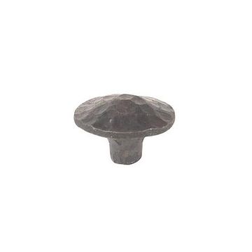 OIL BLKND 1 1/2 ROUND KNOB - HAND FORGEDimage