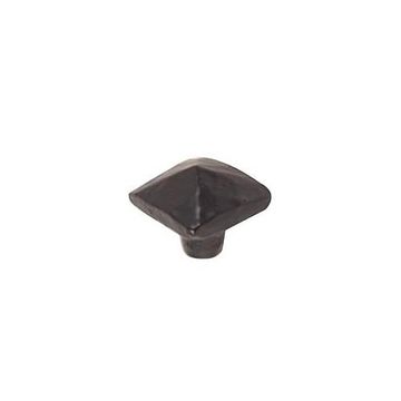 OIL BLKD 1 PYRAMID KNOB HAND FORGEDimage
