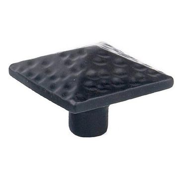 MATTE BPC 1 1/2 IRON PYRAMID KNOB-HAND FORGEDimage