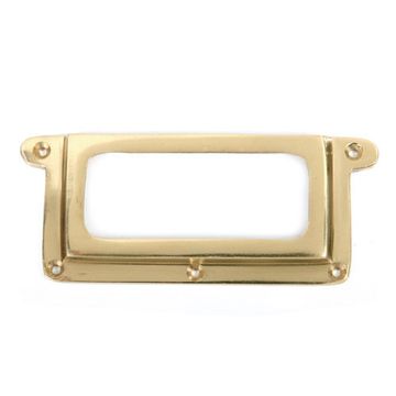 CAST BRASS CARD FILE HOLDERimage