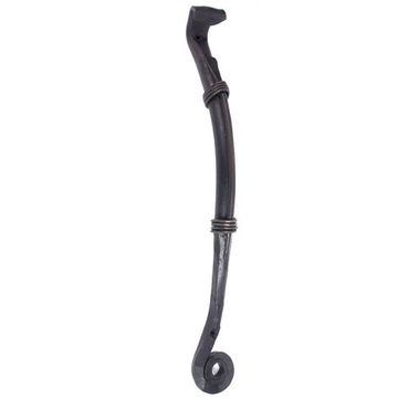HVY DUTY OIL BLACK HAND FORGED IRON PULL HANDLEimage