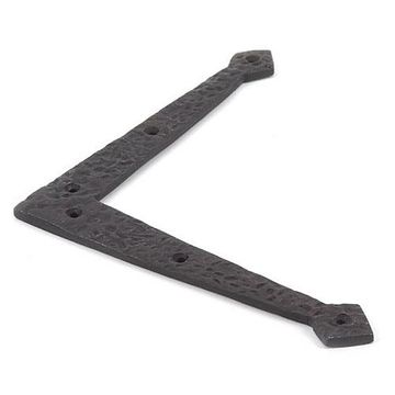 8OIL BLACK-DIAMOND POINT IRON-CORNER BRACE W-1 1/4image
