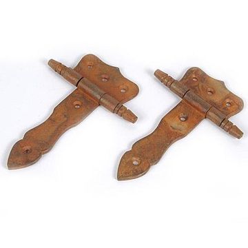RUSTED&WAXED IRON SURFACE HINGEimage