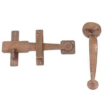 WTHRD BRZ GATE LATCH SETimage