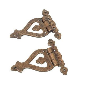 WEATHERED BRZ DECORATIVE HINGEimage