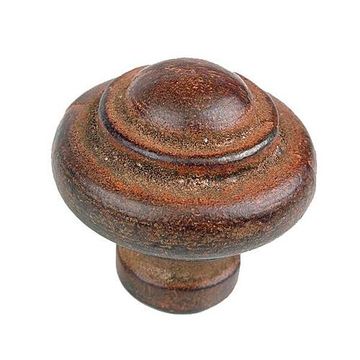 RUSTED IRON 1 1/4 CABINET KNOBimage