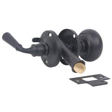 MATTE BLK STORM DOOR LATCHimage
