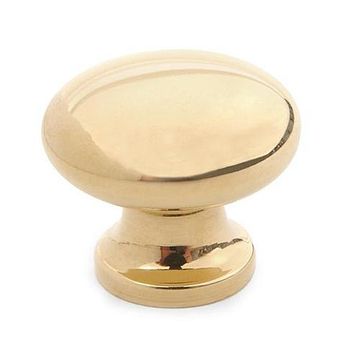 PB SOLID BRASS 3/4 TURNED KNOB  (MUSHROOM)image