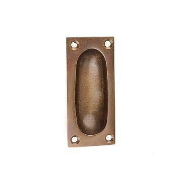 ANTQ BRASS RECESS DOOR PULLimage