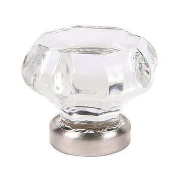 PN CLEAR 1 OCTAGONAL GLASS  KNOB       014/001image