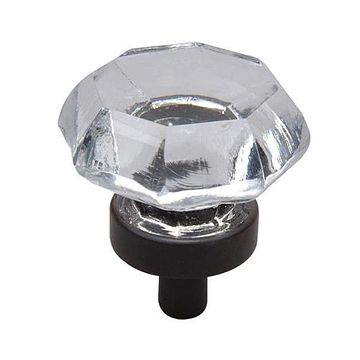OCTAGONAL GLASS KNOB - 1 DIAMimage