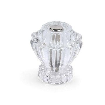 FLUTED GLASS KNOB - 1 1/4 DIAMimage