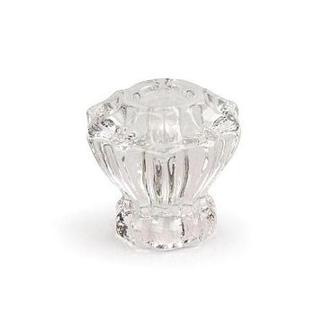 FLUTED GLASS KNOB - 1 1/2 DIAMimage
