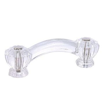 CLEAR FLUTED BRIDGE HANDLEimage