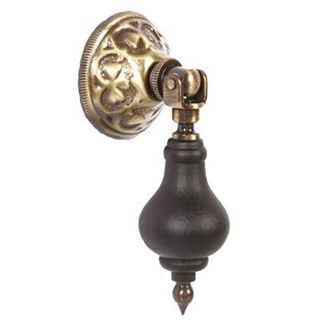 AB EASTLAKE DROP PULL W/EBONIZED PENDANTimage
