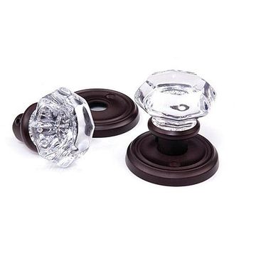 BRNZ OCTAGONAL KNOB DUMMY SETimage