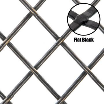 18X48 FLAT BLACK DEC. GRILLE   007image