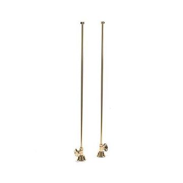 BRASS STRAIGHT SUPPLY LINES W/ SHUTOFFimage