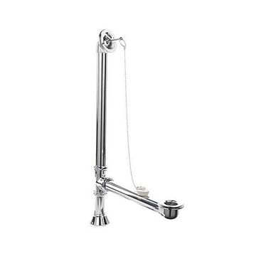CHROME TUB WASTE/OVRFLW 16 OVRFLW TUBEimage